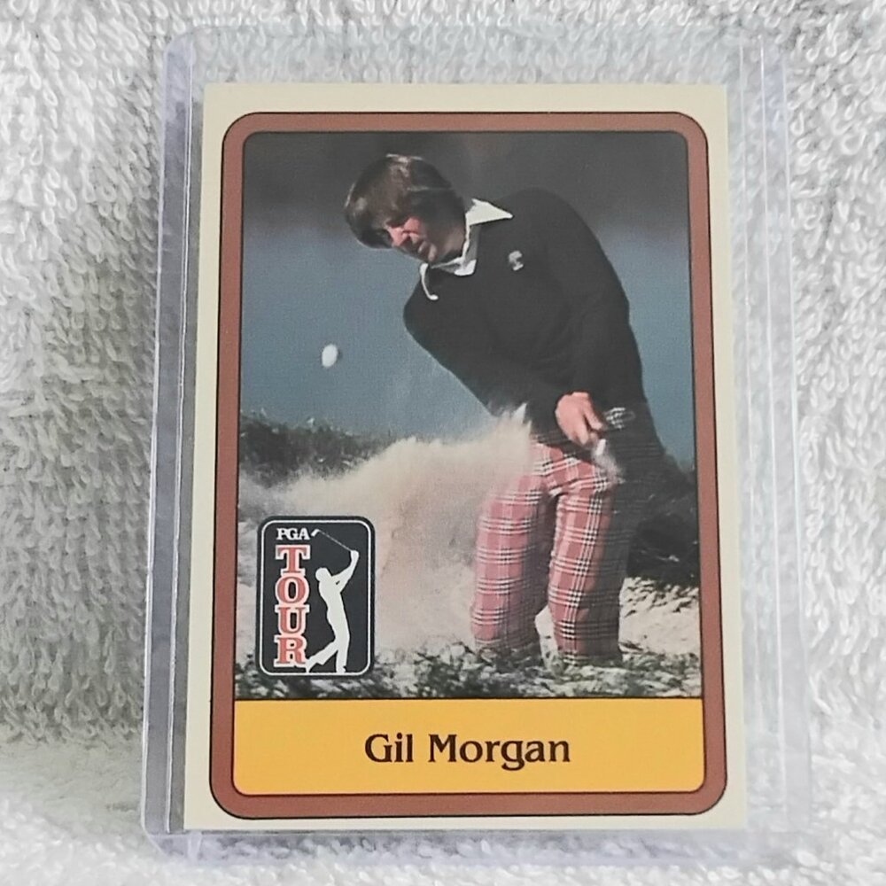 5/$20 E/NM 1981 Donruss Golf Inaugural Gil Morgan PGA Tour Card 28!!